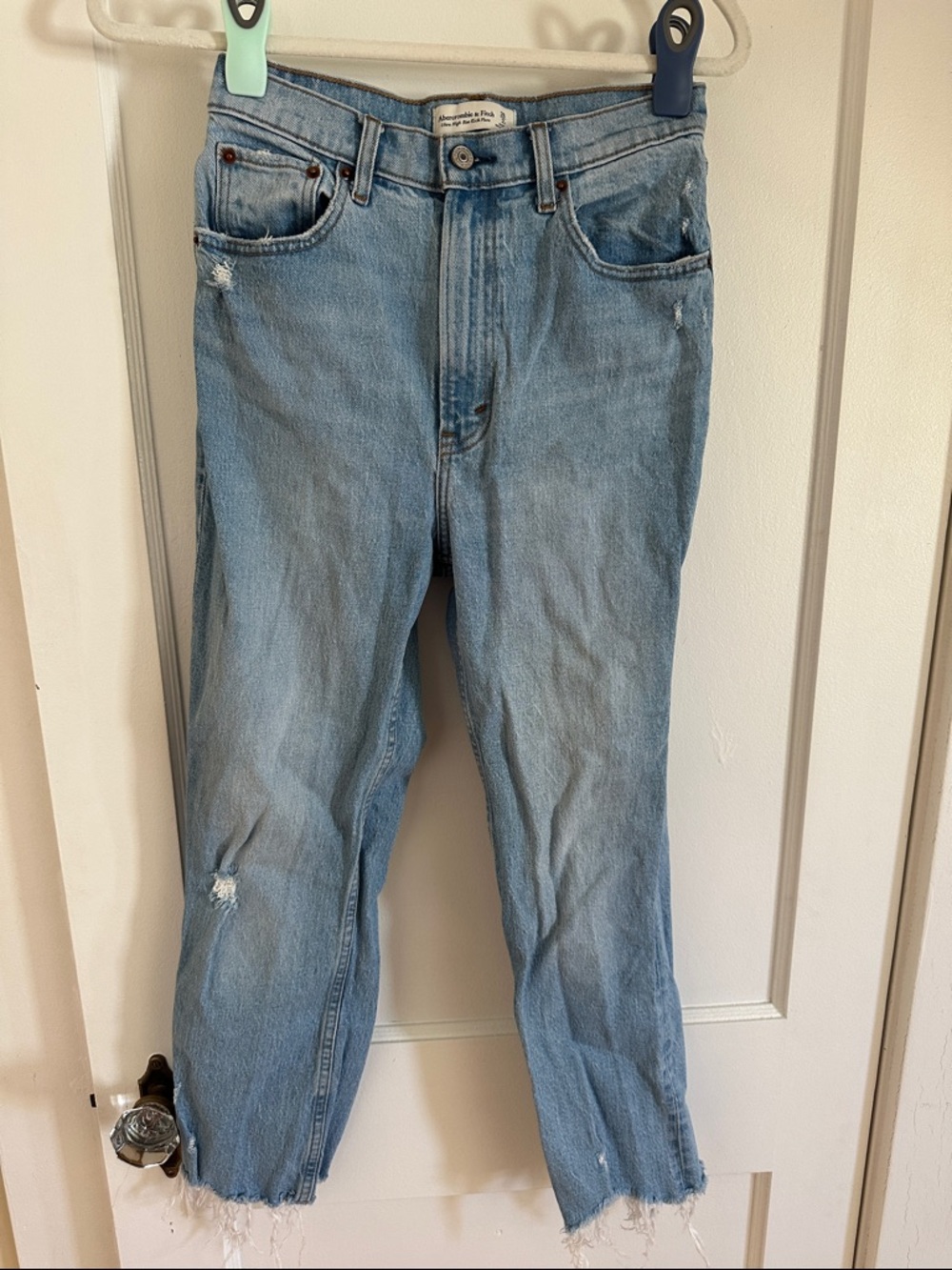 Abercrombie & Fitch Ultra High Rise Kick Flare Jeans